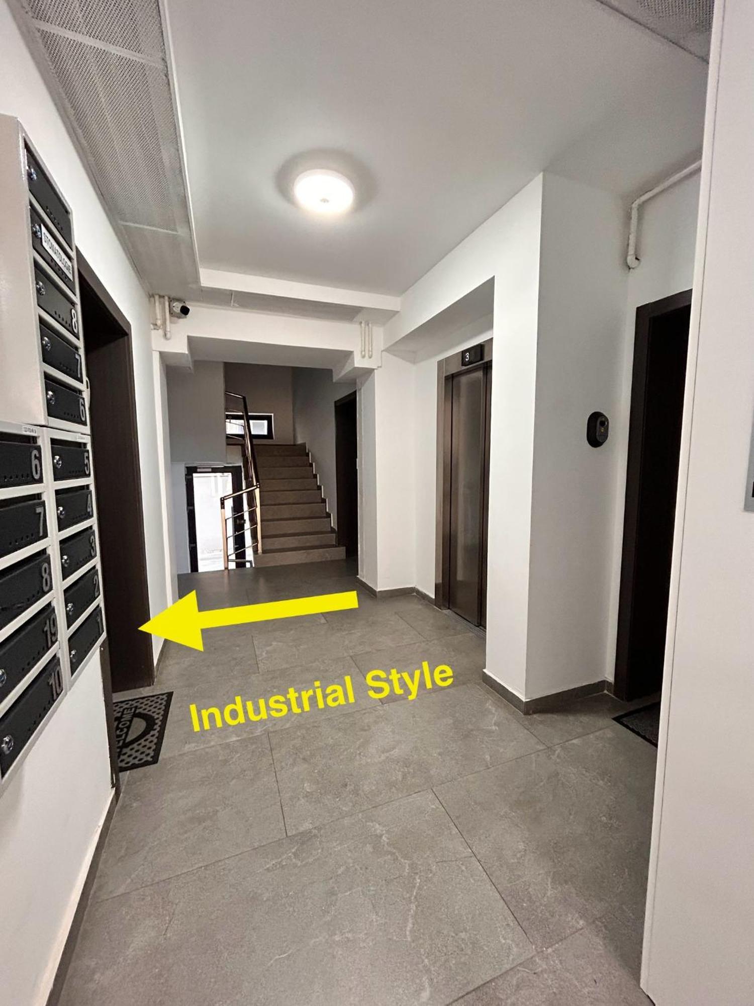 Industrial Style Apartman Bukarest Kültér fotó
